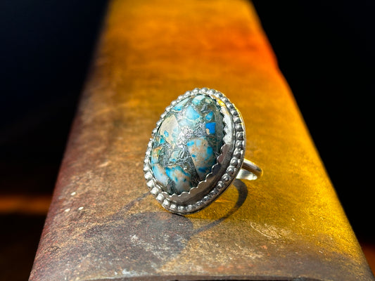 Southwestern Sea Sediment Jasper Ring