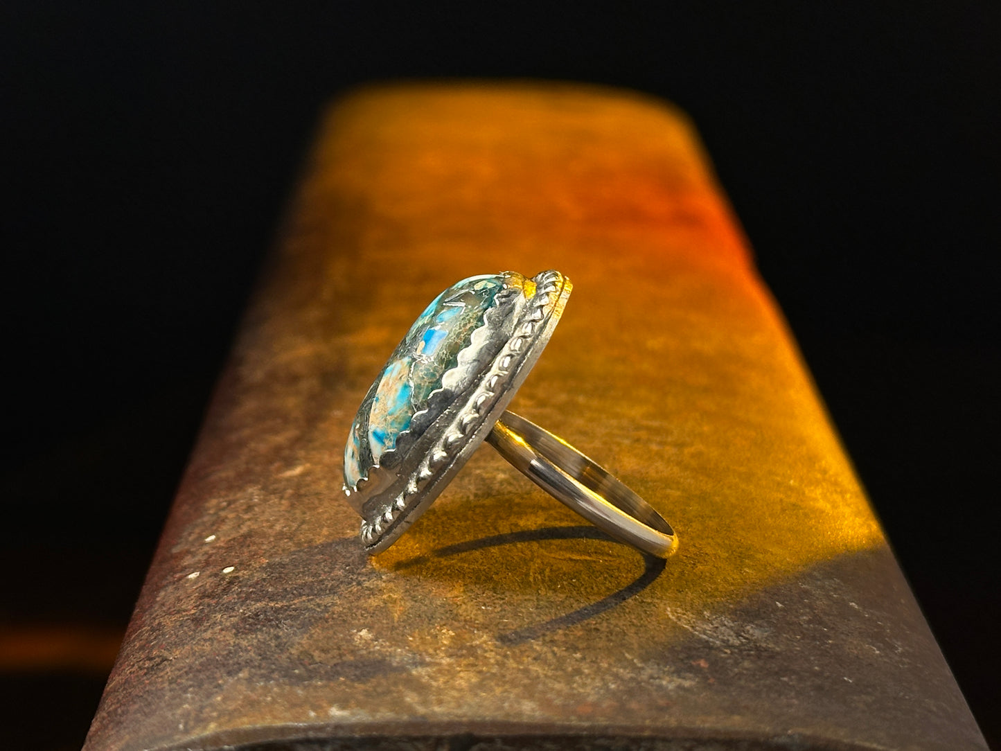 Southwestern Sea Sediment Jasper Ring