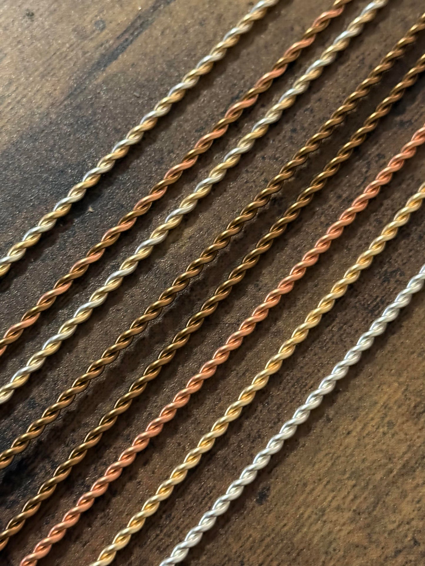 Minimalist Cuff- Copper & Bronze Variations