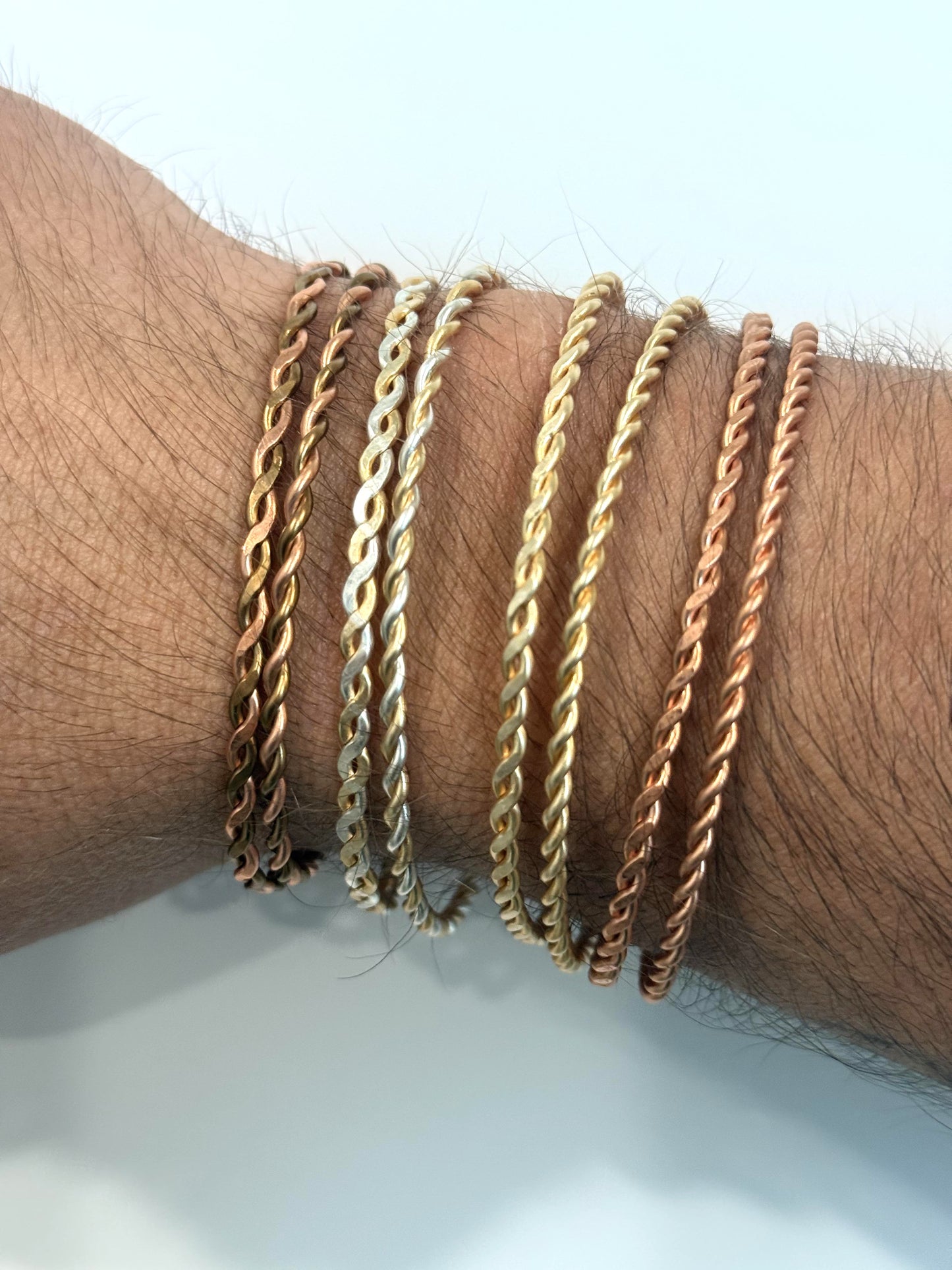 Minimalist Cuff- Gold & Silver Variations