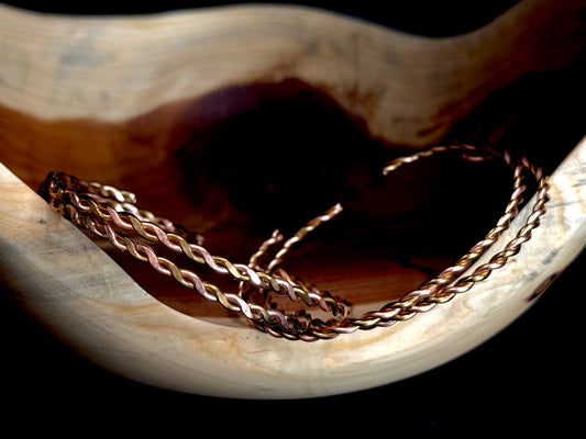 Minimalist Cuff- Copper & Bronze Variations
