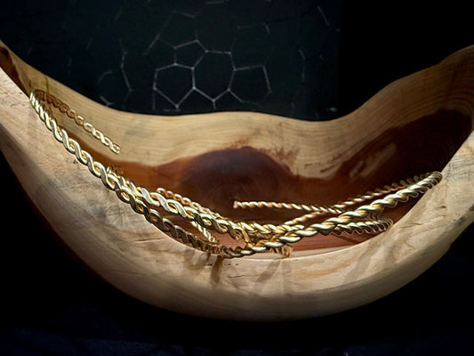 Minimalist Cuff- Gold & Silver Variations